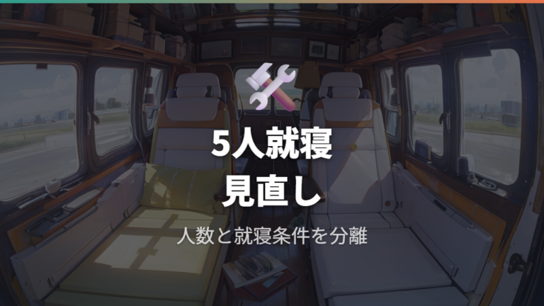 5人就寝は本当に可能かを大人2人表記から見極める