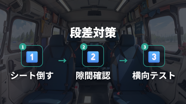 段差をなくす寝床づくりはシート操作と下地確認から始める