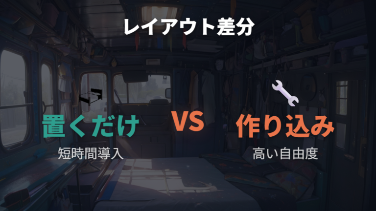 実例に見るレイアウトは高さと変形が分かれ道