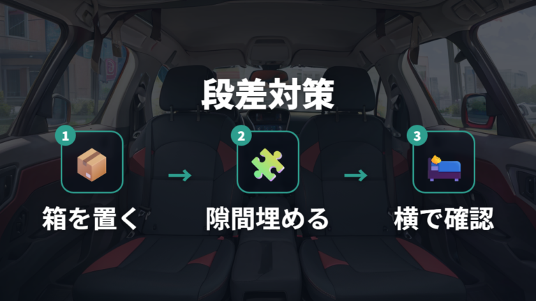 フラット化に使える製品は段差が残る前提で考える