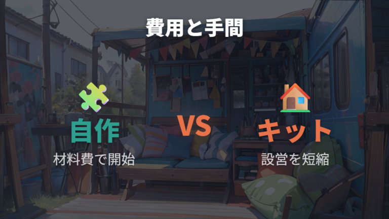 ベッドキットと自作の違いを費用と手間で比べる