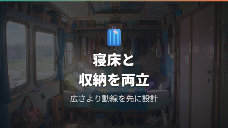 DIY改造で寝床と収納を両立する方法を決める