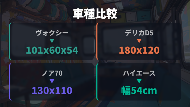 車種別の二段ベッド実例で見るサイズ感