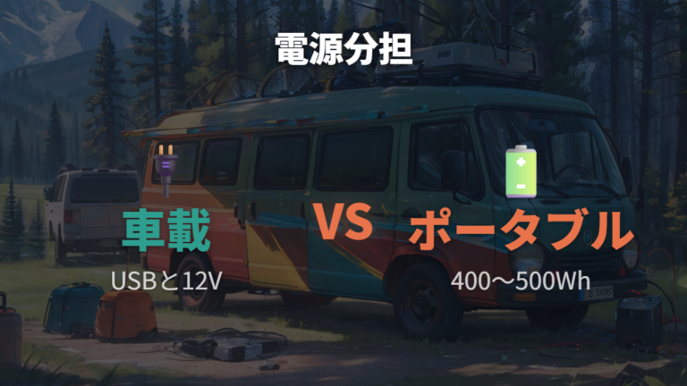 電源とエアコンの使い方を比較する