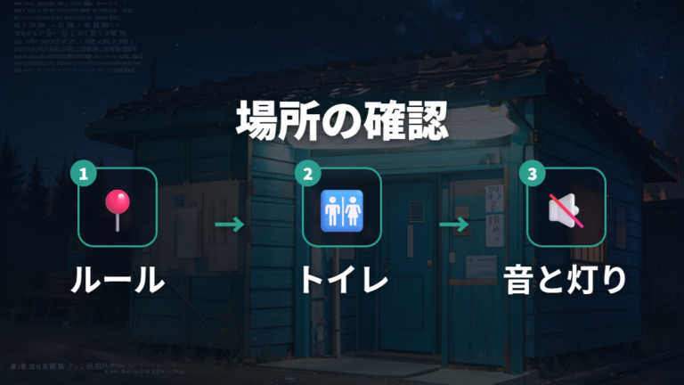 安全に泊まるための注意点は場所選びとマナーを先に確認する