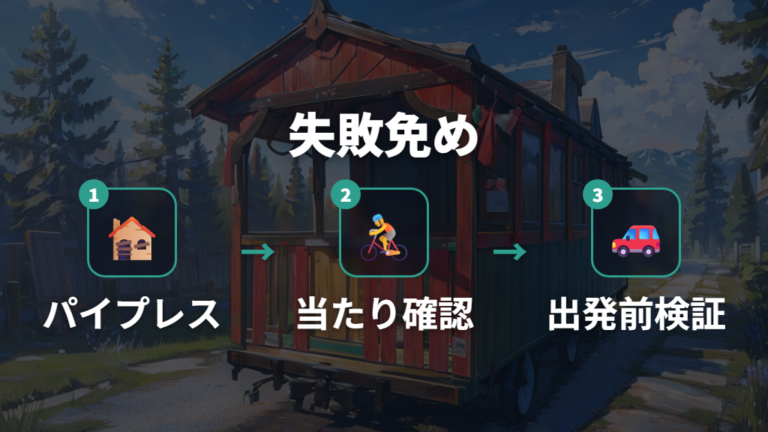 段差対策を出発前に手順化して失敗を減らす