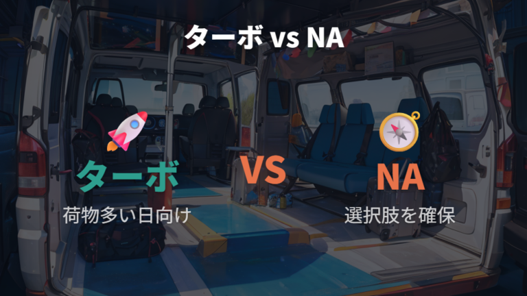 中古購入時の選び方はターボとNAの条件を比べる
