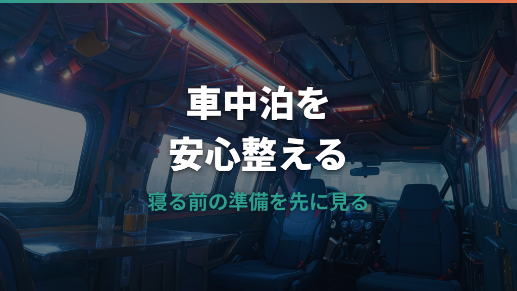 プラド5人乗りで車中泊はできる？寝られる広さと段差対策を実用目線で解説