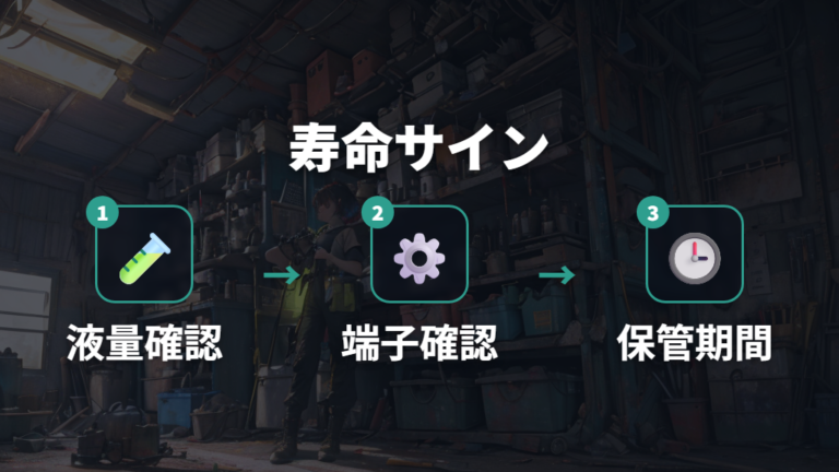 バッテリー上がりの基本原因と寿命サインは?