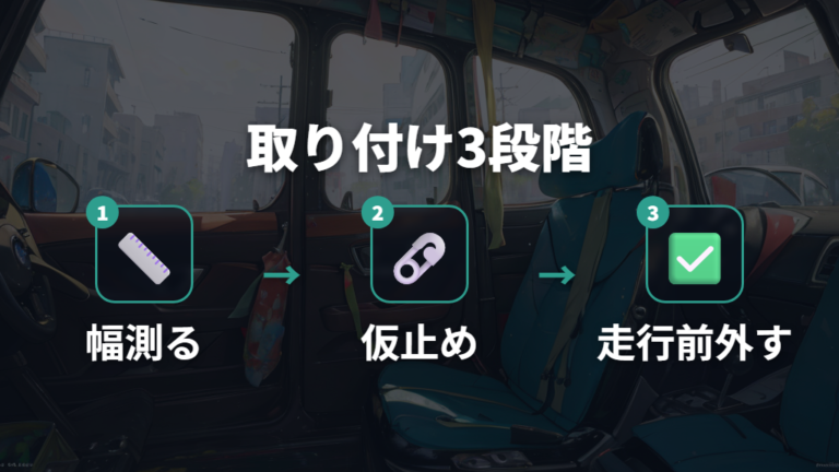 突っ張り棒で取り付ける方法は採寸から始める