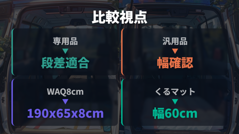 マットとカーテンは専用品と汎用品を比較する