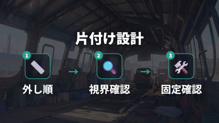 収納しやすいベッド構造は走行時の片付けまで設計する