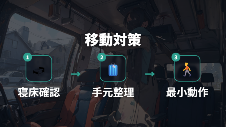 実際に泊まって分かる注意点は天井高と車内移動