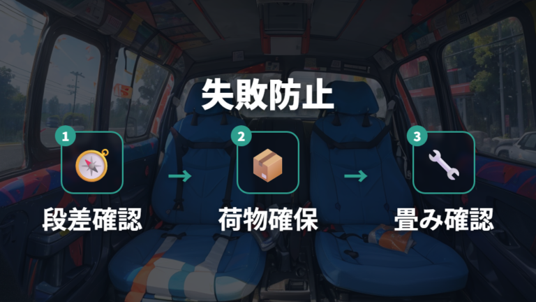 失敗しない段差と収納対策は測定と置き場所の確保が先