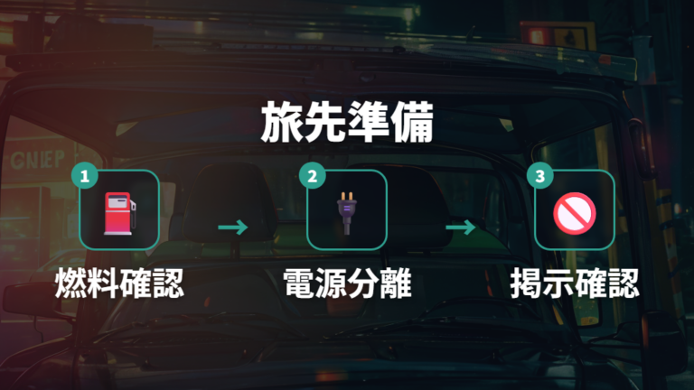旅先での快適性と注意点をチェックする