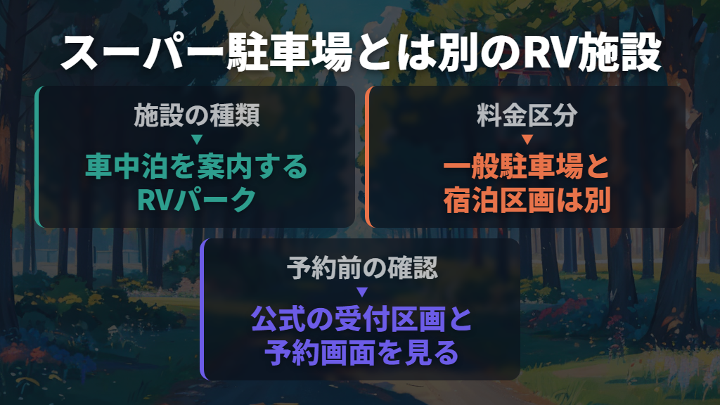 トライアルパーク蒲原は車中泊を案内する施設